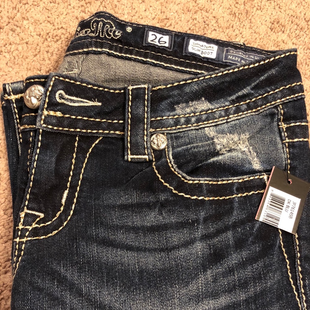Miss Me Signature Boot Cut Jeans - Size 26
